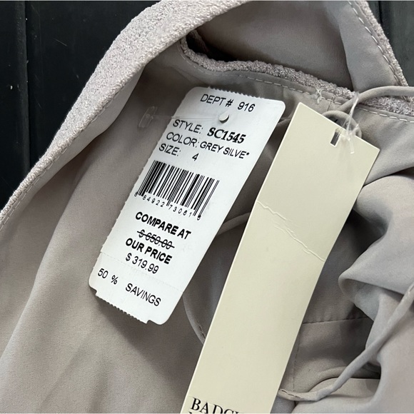 NWT Badgley Mischka sequin dress size 4 - Picture 8 of 8